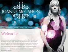 Tablet Screenshot of joannemcgahon.com